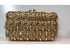 Mermaid handmade diamond-encrusted evening bag foreign trade empty metal hard box full of diamonds hand bag for women Stone Clut