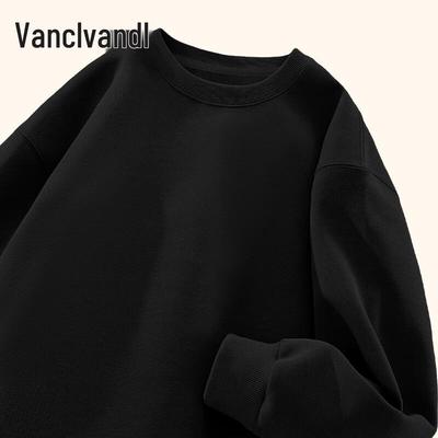 VANCL Men's Loose Casual Long Sleeve Crew Neck Sweatshirt