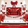 Wedding Room TV Wall Decoration Set