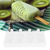 Rectangular Silicone Ice Cream Molds Set Homemade Ice Cream Maker Kitchen DIY Tool