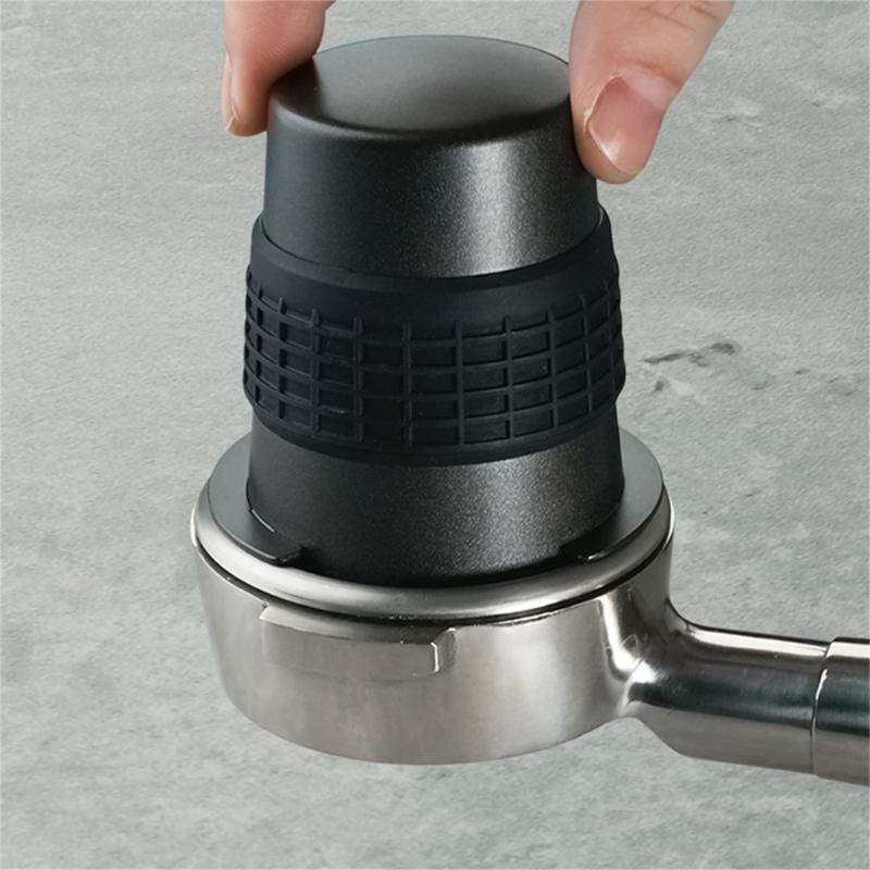 Espresso Dosing Cup Wear-Resistant Coffee Powder Filter Metal Coffee Dosing Cup Coffee Machine Accessories for Coffee