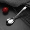 Stainless Steel Soup Spoon with Deep Head Mirror Polished Dessert Eating Spoon Heavy-Duty Tableware for Home Restaurant