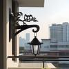 Wrought Iron Animal Shape Hanging Bracket Wall Mount Hanging Holder  Balcony