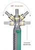 14-in-1 Multi-functional Ratchet Screwdriver Set with Flathead & Phillips Options