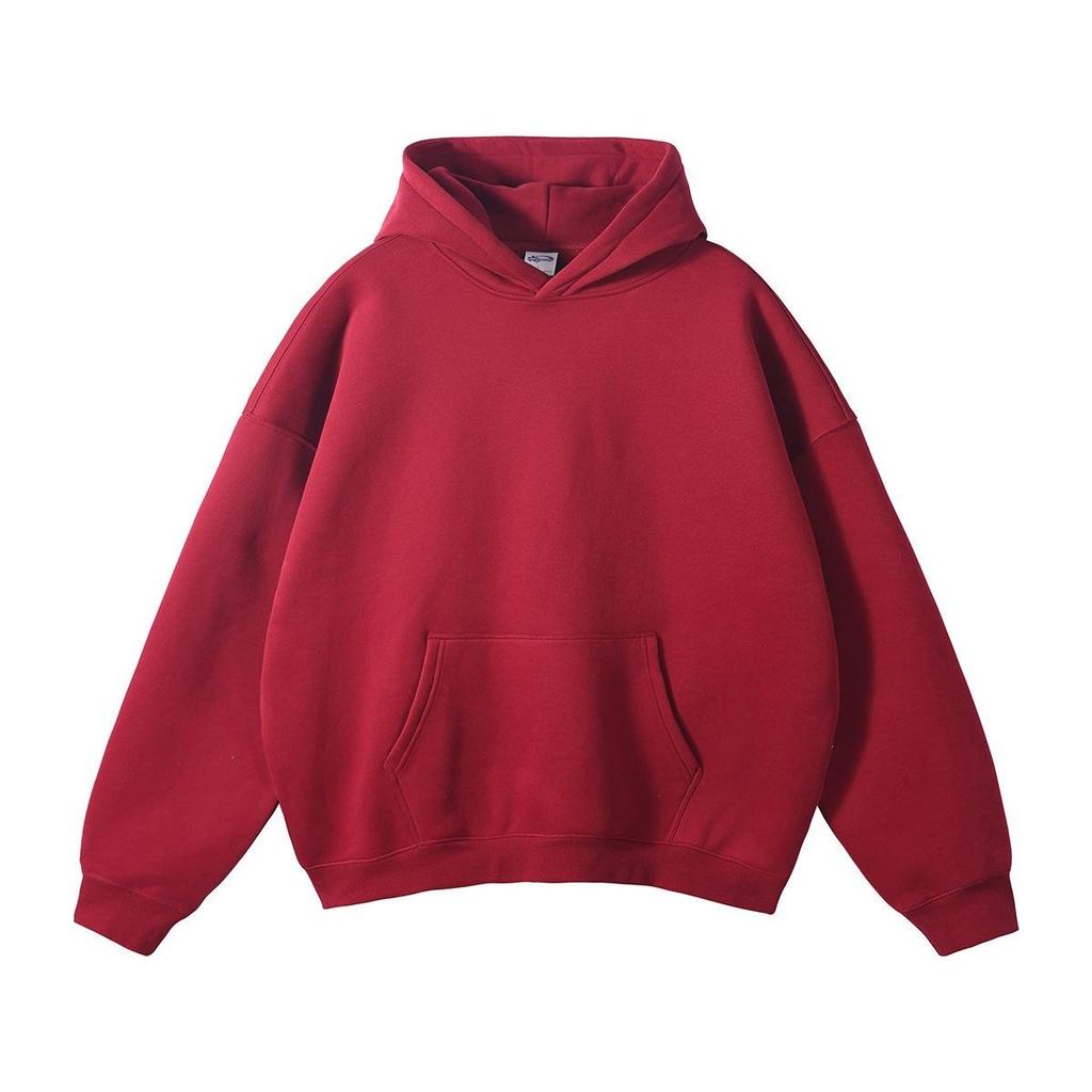 Damskie Bluzy z Kapturem Jednokolorowe Bluzy z Kapturem Męskie Casualowe Bluzy z Obniżonymi Ramionami Bluzy Unisex Bluzy z Kapturem Hip Hop Streetwear Ubrania dla Par