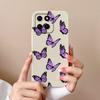 For Huawei Honor X6 X6S X6A Plus Phone Case Butterfly Heart Liquid Silicone Camera Protection Back Cover For Honor X 6 Funda