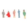 200Pcs Mixed Tiny People Figure Train LAYOUT Standard 1:200 Scale