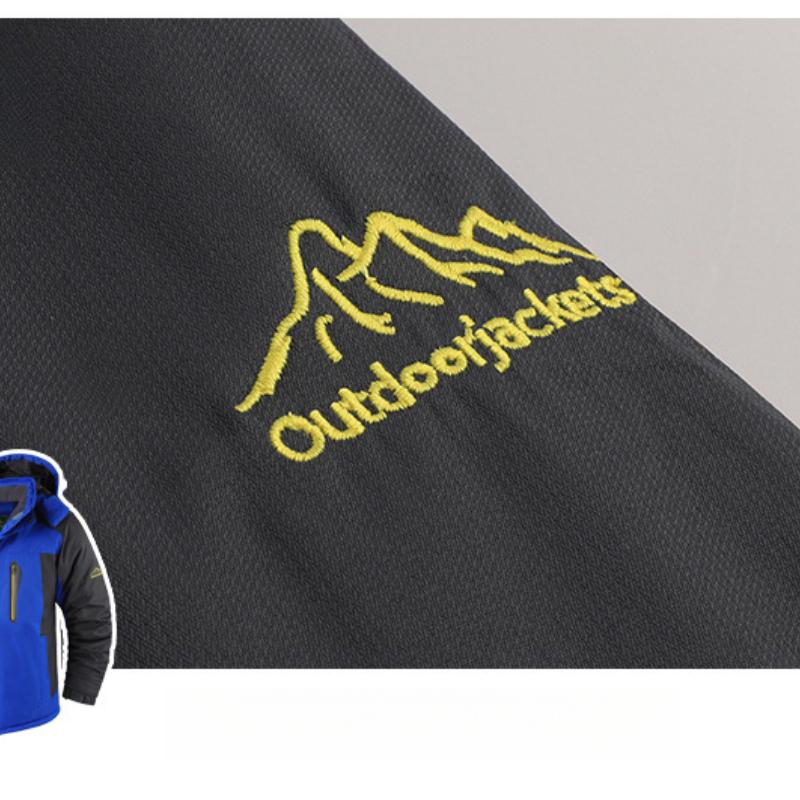 Fleece-Lined Thickened Men's Winter Mid-Length Jacket Lamb Wool Cotton Coat Middle-Aged Winter Outerwear Coat