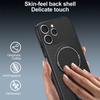 Carbon Fiber Invisible Stand Holder Built-in Magnetic Ring Case for Tecno Spark 40 Spark 30 Pro 30c 20 10c Spark Go 2024 Cover
