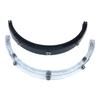 Motorcycles Black UV Adapter Flip Up Base Attachment For 3-Snaps Bubble Shield Visor Face Mask Helmet Accessories