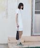 Monokeulom Terry Crop Top (White)