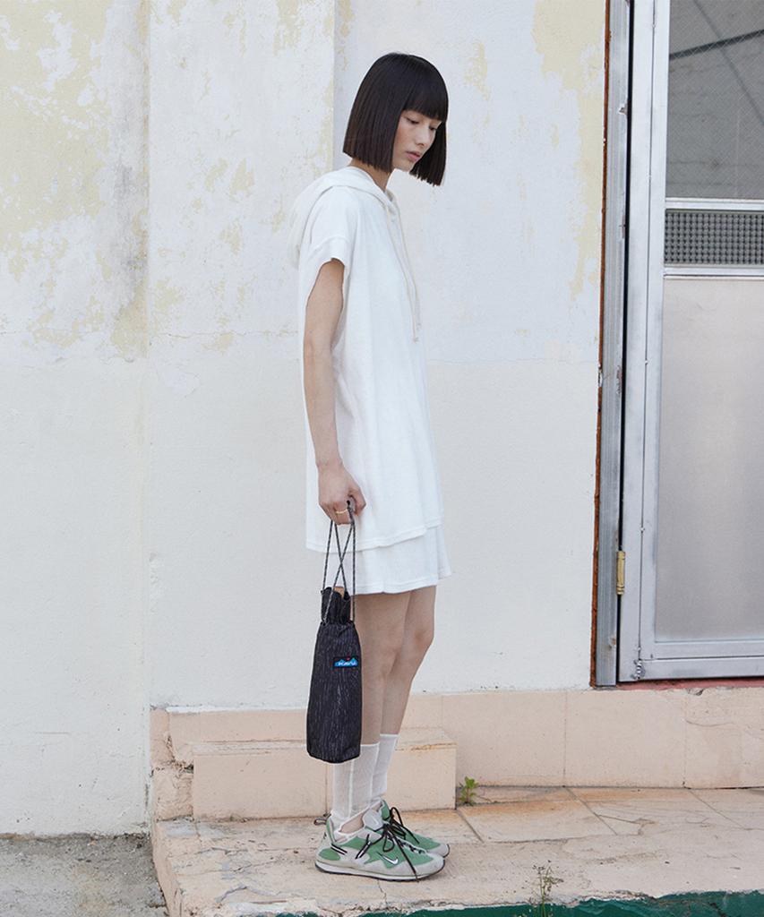 Monokeulom Terry Crop Top (White)