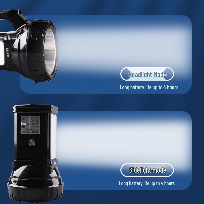 Jiuliang 7320 LED Rechargeable Flashlight