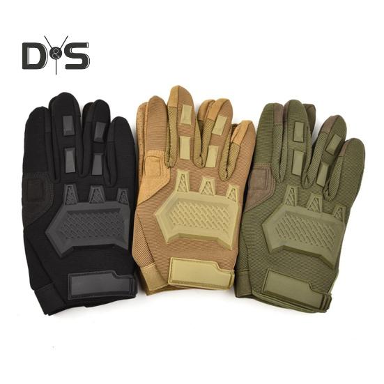 1 para rękawic taktycznych Touch Scree odpornych na zużycie, wiatroszczelnych, zimowych, ciepłych, sportowych na świeżym powietrzu, z pełnymi palcami