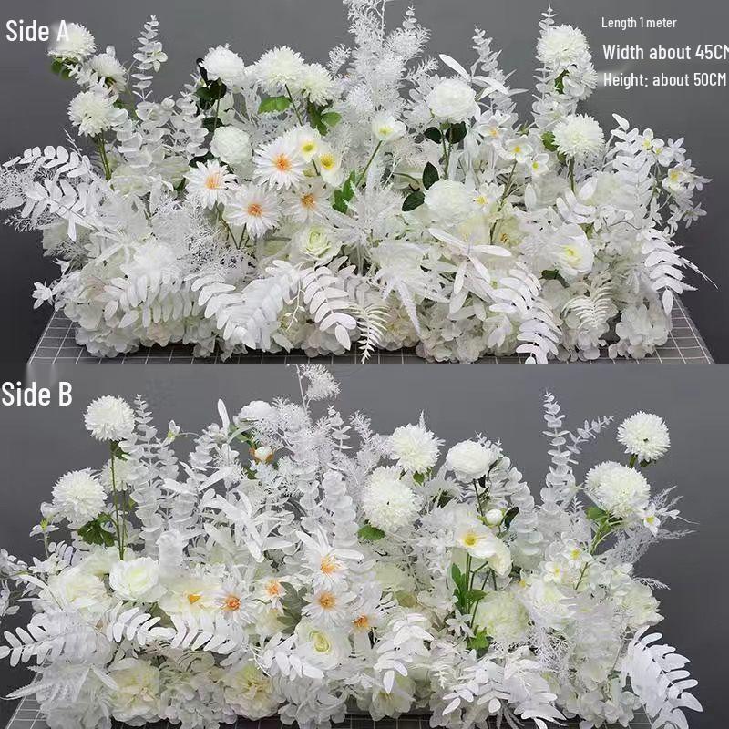 Stor Eukalyptus Silkesblomma Bordsdekoration för Bröllop