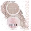 MISS ROSE Round Highlighter Contour Palette Natural Glow Face Makeup
