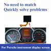 For Porsche Cayenne LCD Instrument Display Screen Flower Screen for VW Touareg Screen Missing Text and Red Screen Repair
