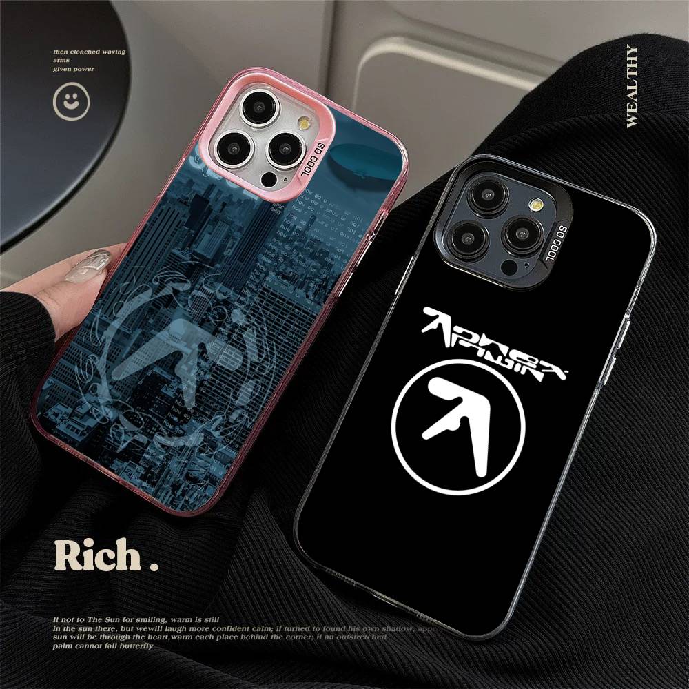 Music Band A-Aphex T-Twin For IPhone 17 16 15 14 13 12 11 Pro Max Plus Colorful Shockproof Back Phone Case