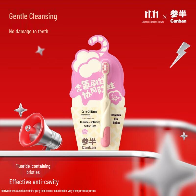 Semi Kids  Fun Fluoride Toothbrush