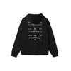 Li Ning Sports Fashion Collection Sweatshirts Unisex Black Hooded Moderate Regular AWDR471-3