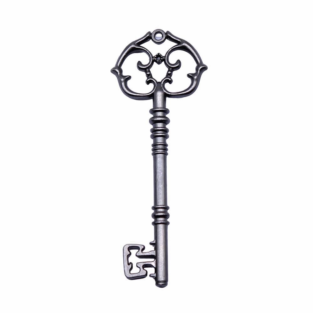 Key Charms Multi Color Alloy Key Tools Pendants For Gothic Themed Jewelry