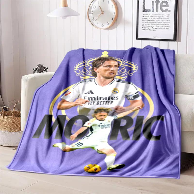 Former Real Madrid CF Croatian professional male football player Luka Modrić blanket Soft four season home bed office travel outdoor warm blanket