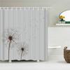 Bathroom Curtain Modern Simple Pattern Home Decor Waterproof Polyester Shower Curtains Bath Screen 180*180Cm & 180*200Cm