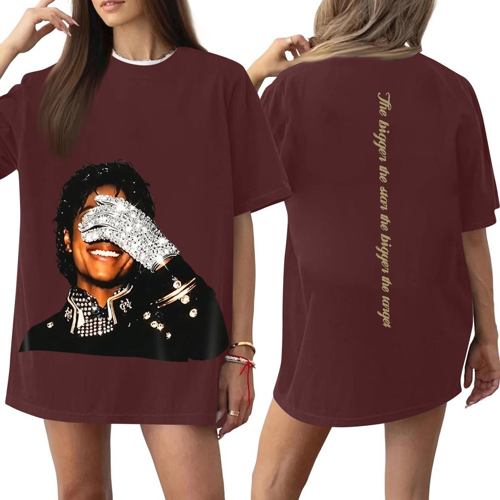 Women's Casual Letter Print Short-sleeved Top T-shirt