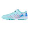 Li Ning Kids Jin Series TF Stud Comfortable Velcro Non-Slip Breathable Low-Top Soccer Shoes Men soccer shoes Dolphin-Blue YKGU022-7