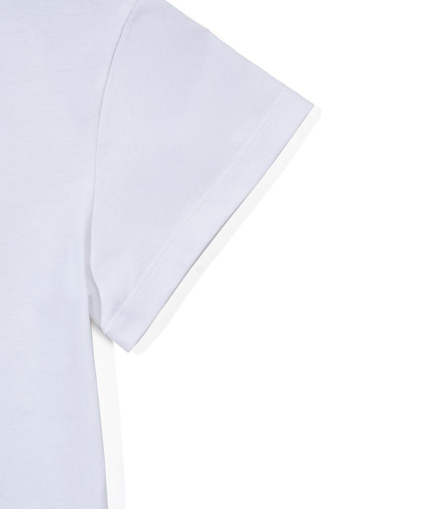 YOUHEE [Korilakkuma] Lace Off-Shoulder T-Shirts White