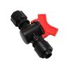 1 ~ 10 STÜCKE Waterstop Barb Connector Mini Ventil 16mm 20mm 25mm 4/7mm 8/11mm Tropfbewässerung Gartenschlauch 1/4 1/2 3/4 Bewässerungssystem