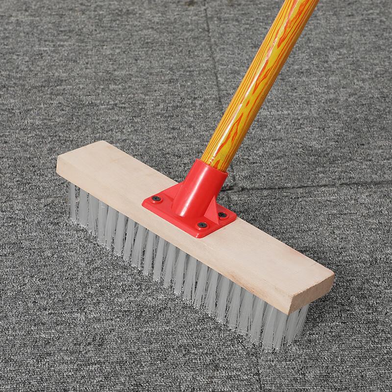 Kelibang Wooden Handle Nylon Floor Cleaning Brush