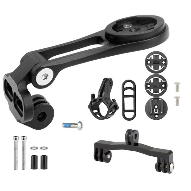 Durability Cycling Speedometers Holder Quickly Install Bike Computer Mount for Front Light and Cameras