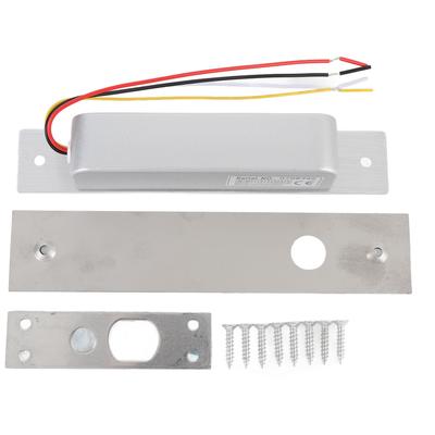 12V 24V Elektroschloss mit einstellbarer Zeitverzögerung, verdecktes Stromschloss für die Türzugangskontrolle