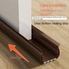 Self-adhesive Door Bottom Sealing Strip Soundproof Door Draft Stopper Dorm Draught Excluder