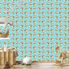 Sleeping foxes in the forest wallpaper for living room and bedroom 50x1000