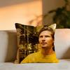 Bassjackers Cushion Cover Cozy Velvet Throw PillowSoft Warm Cushion For Sofa  Bed