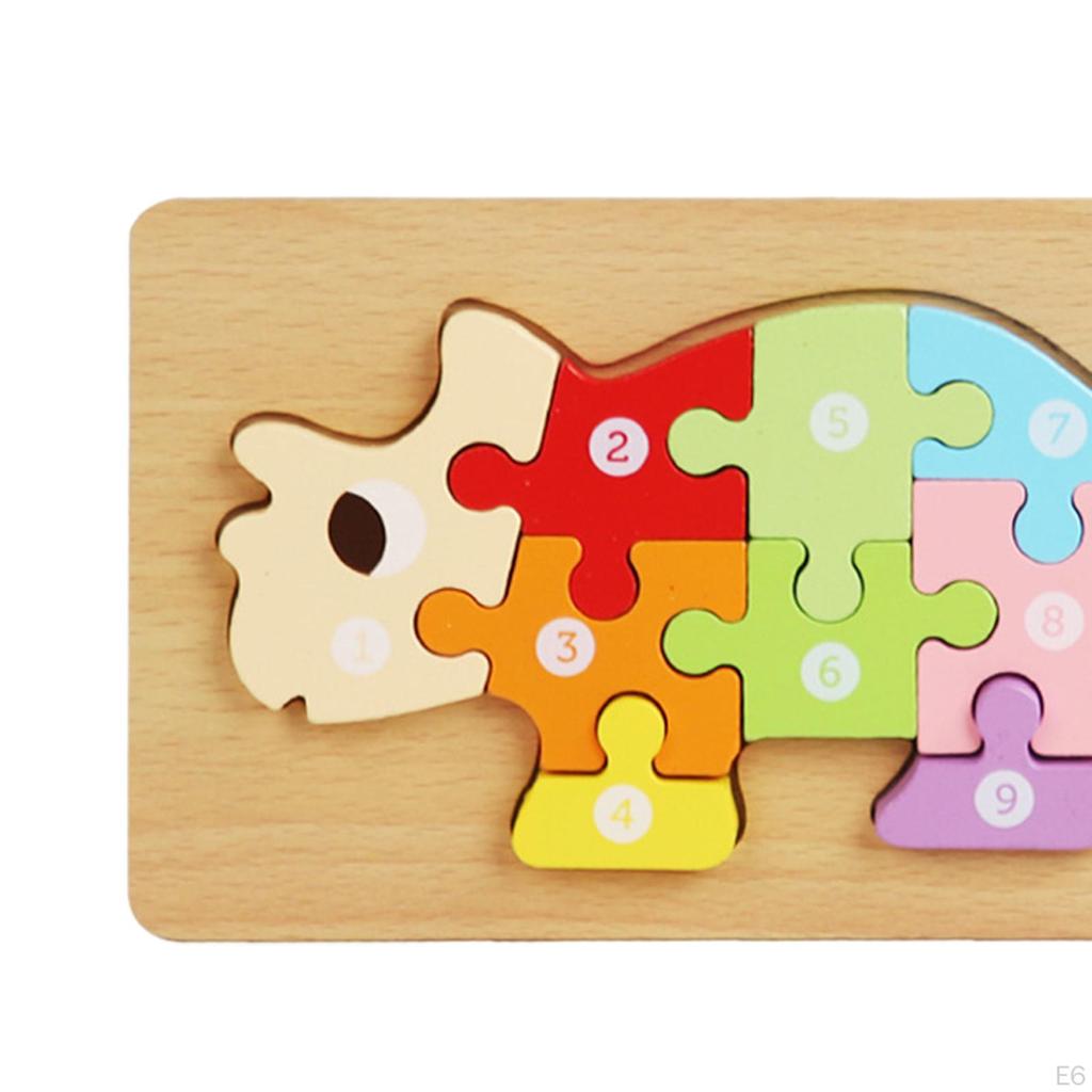 Jigsaw Wooden Puzzle, Activity Toys, Early Development, Preschool Travel Toy, Montessori Toys for