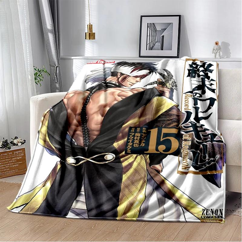 2025 New Style Cartoon Record of Ragnarok Anime Blanket,Soft Throw Blanket for Home Bedroom Bed Sofa Travel Picnic Cover Kids