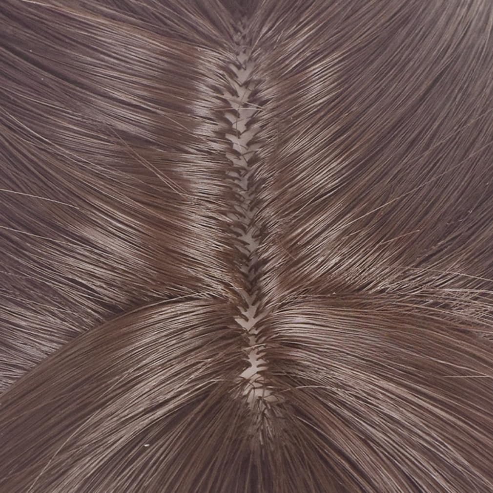 LAOBAO Hange Zoe Cosplay Ponytail Brown Disguise Costume Halloween Costume Wig, Wig, Heat-Resistant, Wig, Accessory, (Hange Zoe)
