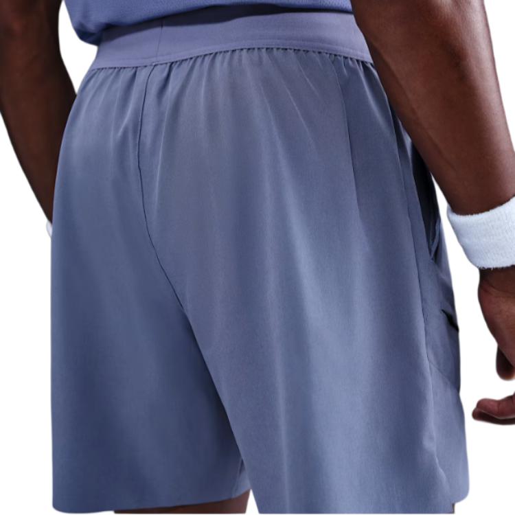 Nike Logo Elastic Waist Three-Quarter Casual Shorts Men shorts Indigo FZ6913-499