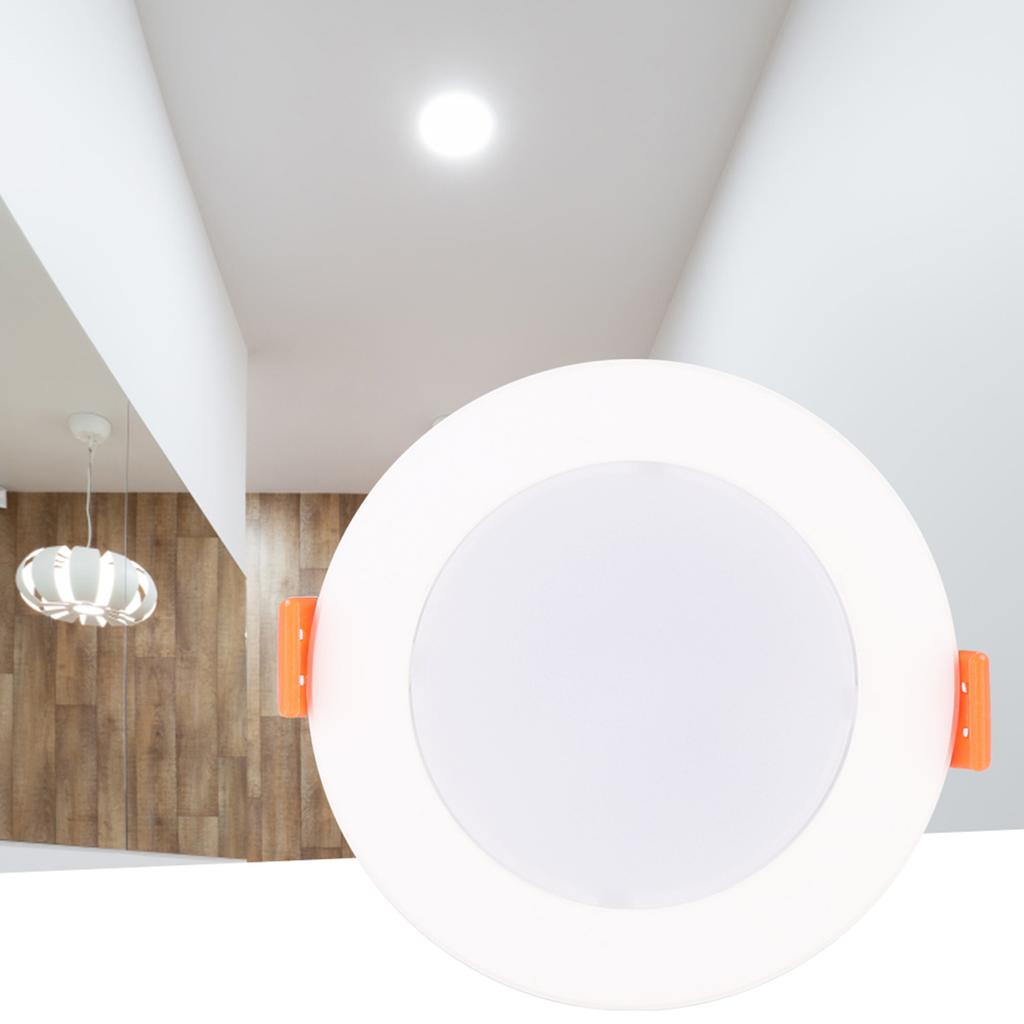 6000K AC90-265V LED Ceiling Light Downlight with Intelligent Radar Sensor for Corridor Balcony