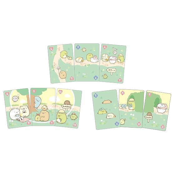 HANAYAMA Sumikko Gurashi Let's Connect and Play! Walking Card Game Ages 4 and Up
