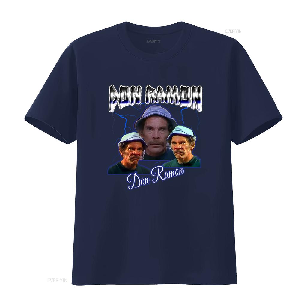 Don Ramon Bootleg Style T Shirt vintage Washed fashion designer clothes graphic Slightly streetwear homme Stylish Versatile