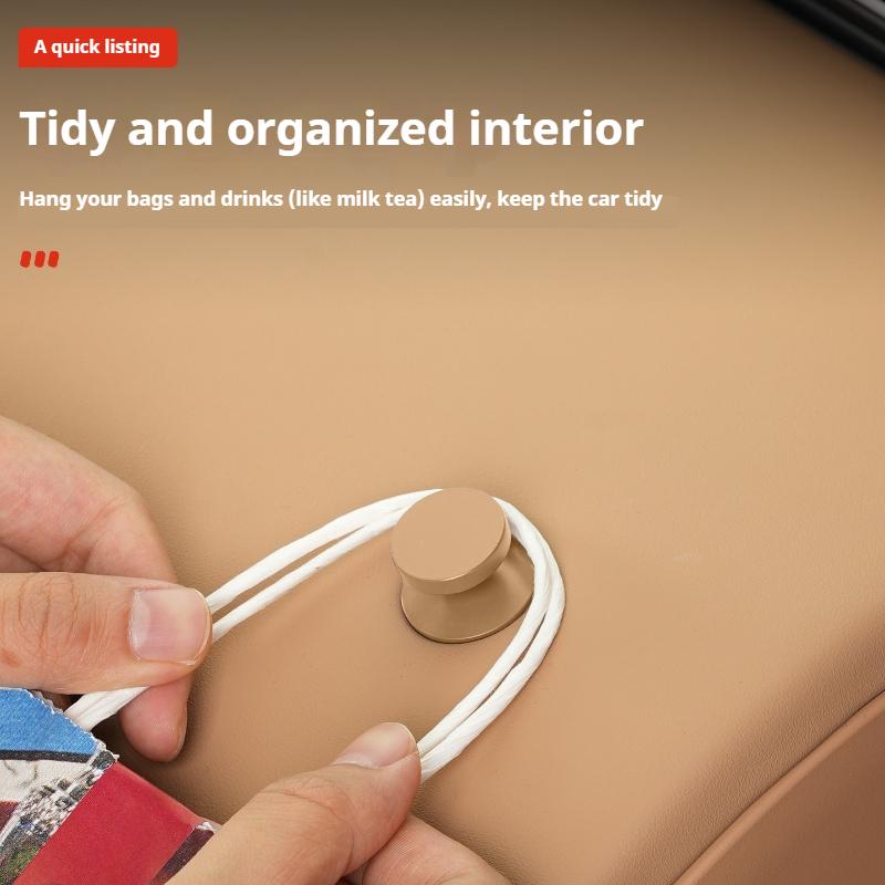 For Xpeng GX Xiaopeng GX 2026 Car Dashboard Storage Hooks Fixed Screws Interior Modification Accessories