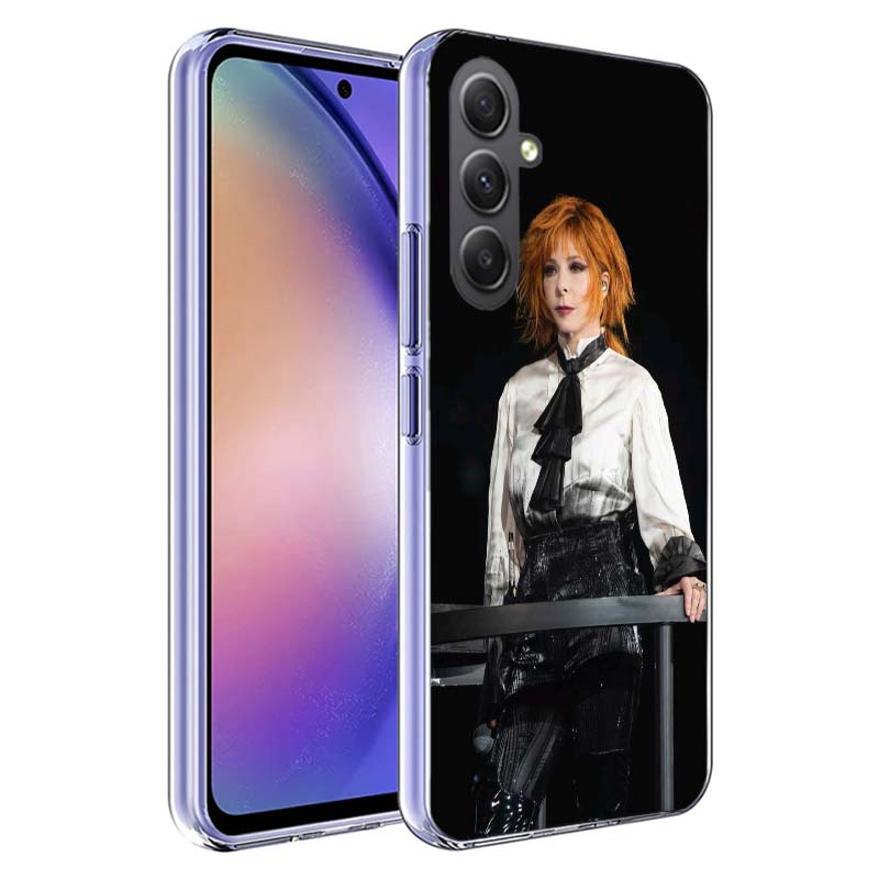 Mylene Farmer Phone Case for Samsung A17 A37 A57 A07 A16 A26 A36 A56 A06 A02S A12 A22 A32 A52S A04S A14 A24 A34 A54 A03 A13 A33