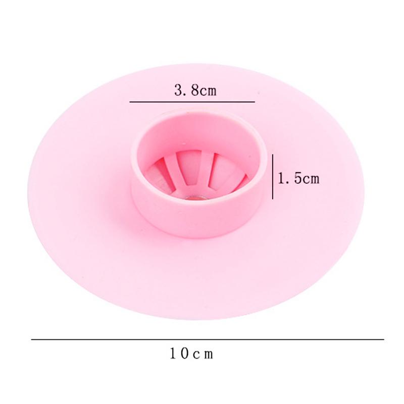 2-in-1 Duschablauf Haarfänger & Stopfen – 4 Stück, Farbig, Für Badewanne, Waschbecken & Küche