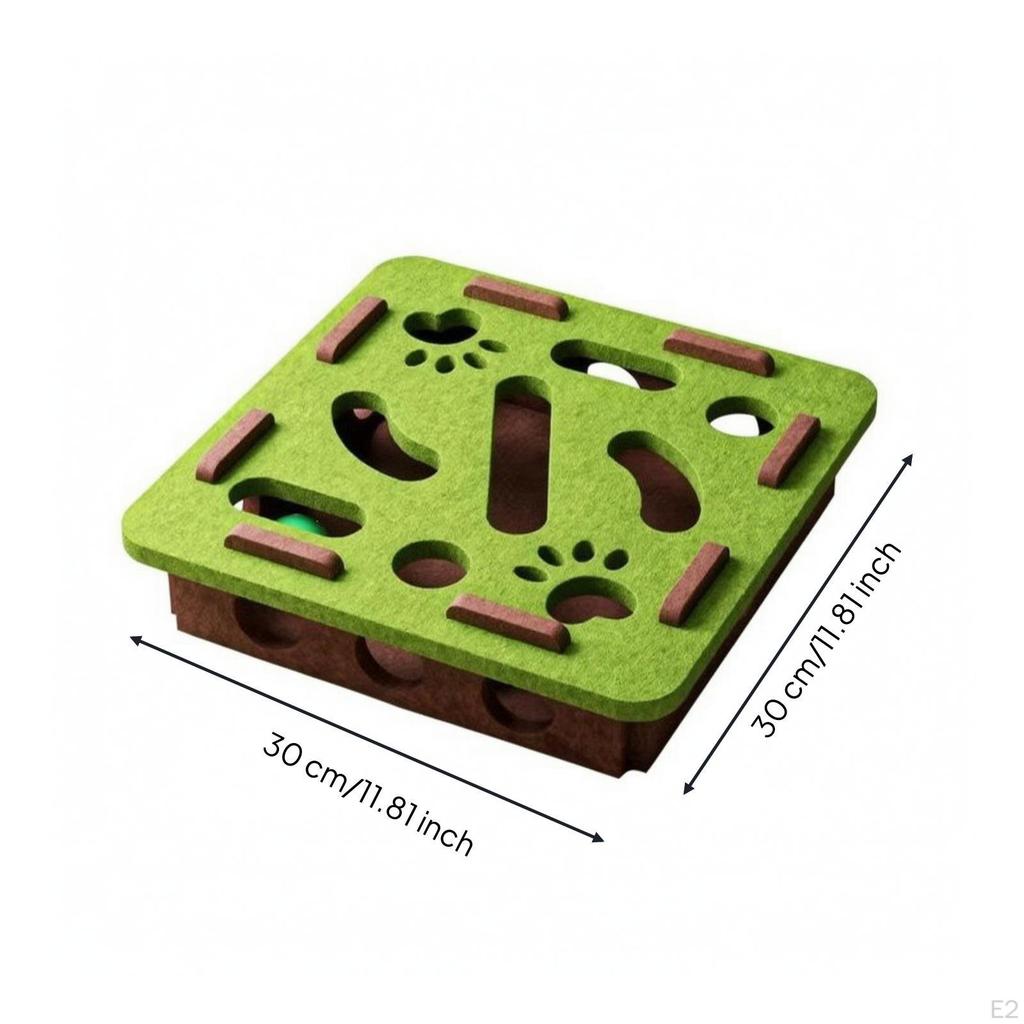 Cat Puzzle Maze Toy | Compact LowProfile Size, with Balls, for Boredom Relief 1