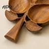 Natural Grain Wood Serving Piece Wooden Leaf Tray 7 Compartment Snack Platter Dry Fruit & Nuts Rustic Farmhouse Home Decor Dish Decorative