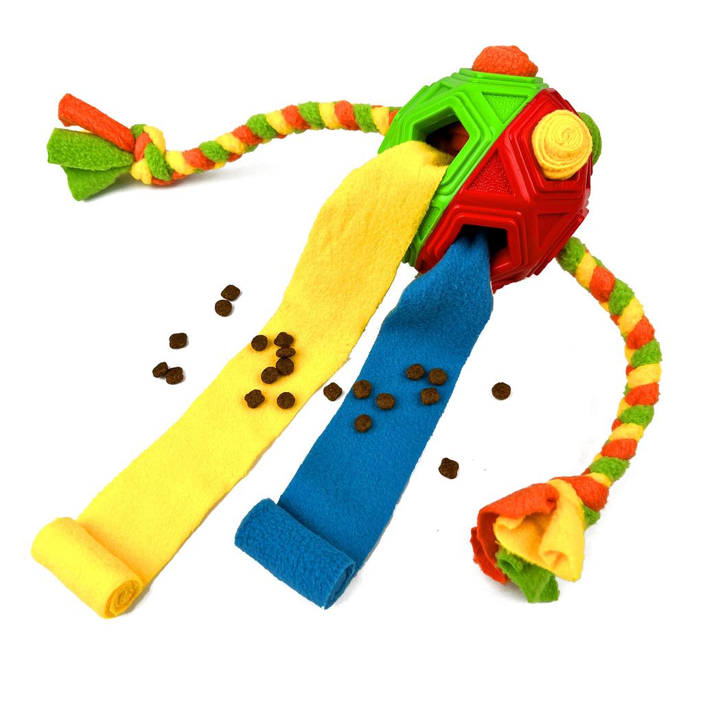 Cross border Pet Braided Snuffle Ball, Dog IQ Puzzle Training Bite Resistant Ball, Pet Supplies